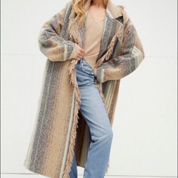 Free People Desert Fringe Coat - Picture 3 of 8